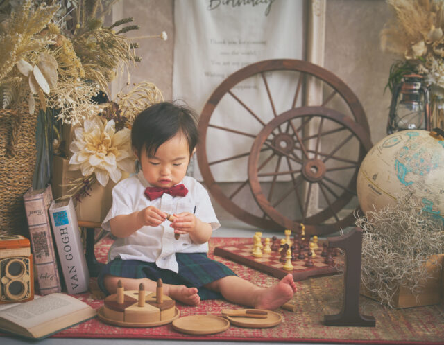 【バースデーフォト】1歳の誕生日、どんな写真を残す？人気の撮影アイデア紹介｜幸田町の写真スタジオ